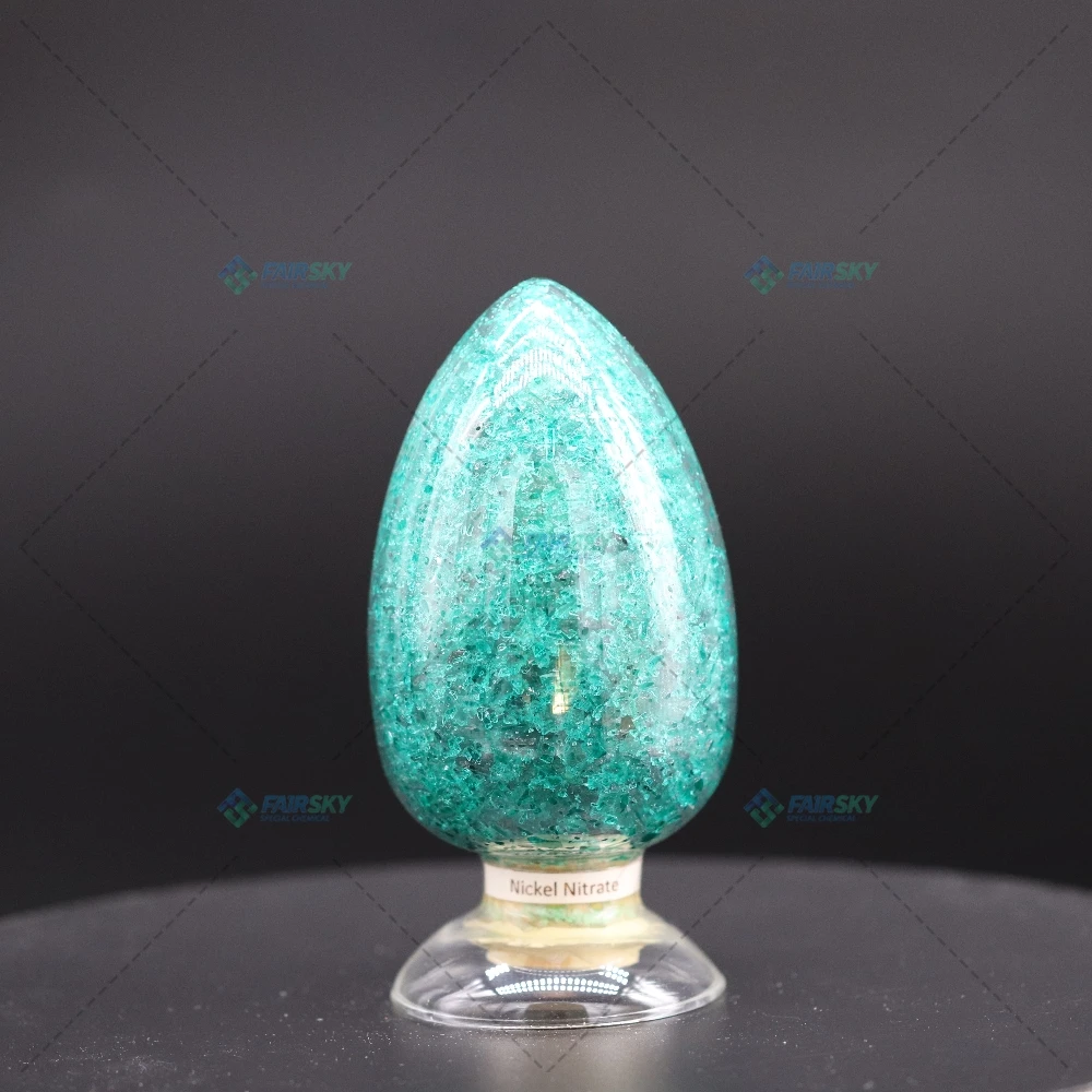 Nitrato de n&iacute;quel hexahidratado CAS No.13478-00-7,fairsky 