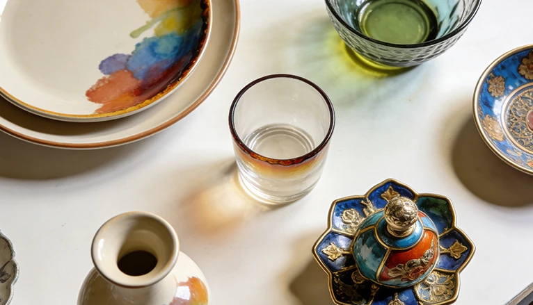 Colora&ccedil;&atilde;o para cer&acirc;mica, vidro e esmalte