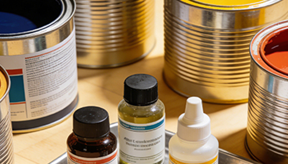 Secadores de revestimento e aditivos para tinta